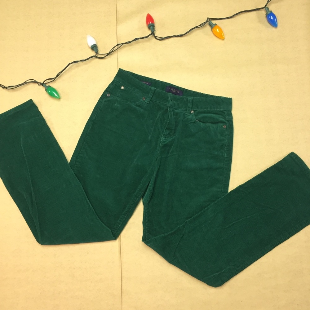 Talbots Petites Corduroy Pants  | 8P | Heritage